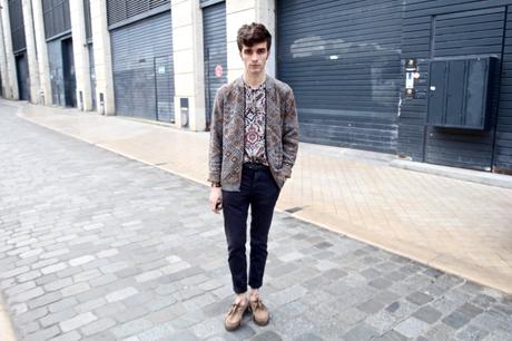 Blog_homme_mode_asos-aztèque-motife-superposition-ethnique-paisley-cachemire-tshirt-top-tunisien-bordeaux-paris-paraboot-chaussures-franges-tendances