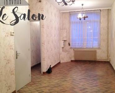 Avant Après Travaux :  Le salon