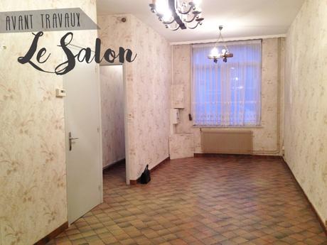 Avant Après Travaux :  Le salon