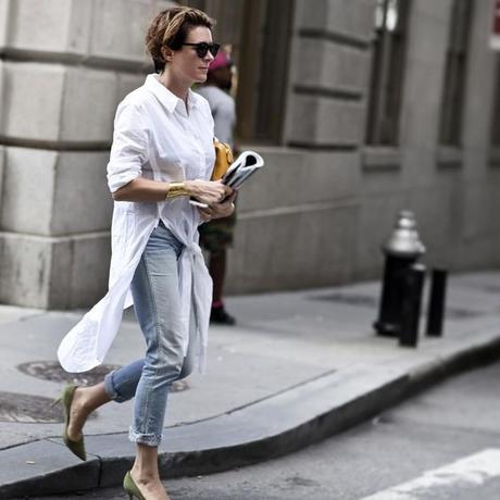 Street Style : le chemisier dans le vent