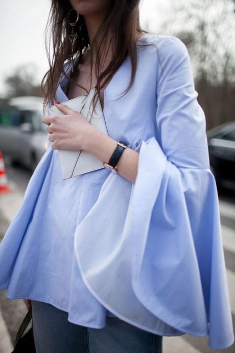 Street Style : le chemisier dans le vent