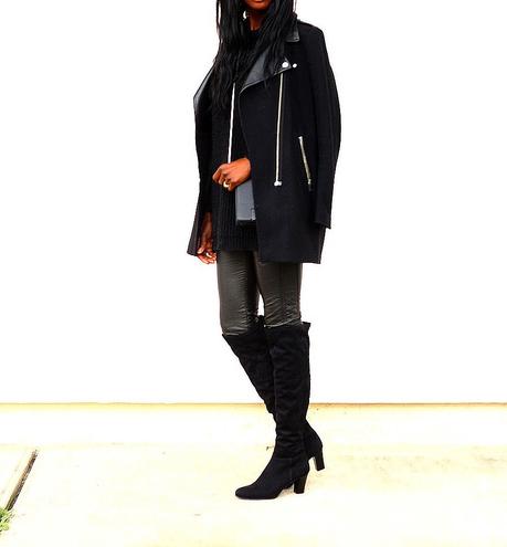 outfit-biker-coat-leather-leggings-overknees-style