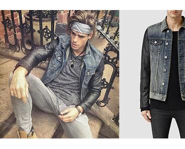 STYLE : Giovanni Bonamy in ALL SAINTS jacket