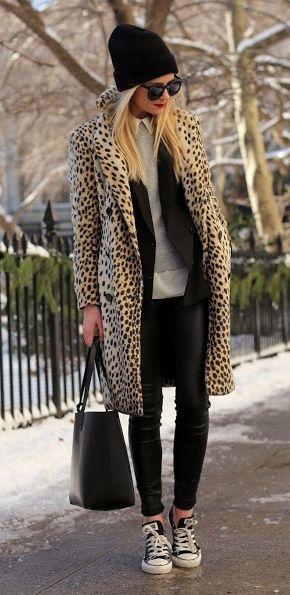 Obsession : 25 jolies manières de porter une veste léopard