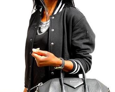 Street chIc avec un blouson teddy