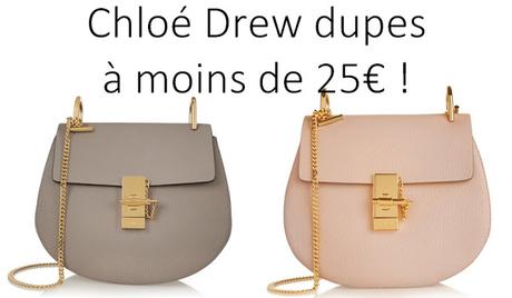 Chloé Drew : meme look mais moins cher