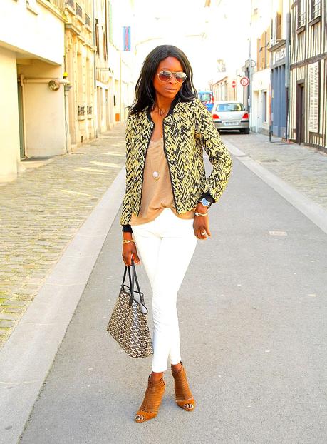 bomber-zara-jeans-blanc-sac-goyard-saint-louis-lunettes-rayban-aviateur-montre-larssonandjennings