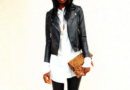 blog-mode-ootd-rock-chic-perfecto-mango-sac-leopard-chemise-blanche