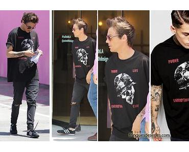 ONE DIRECTION : Louis Tomlinson en t-shirt ASOS