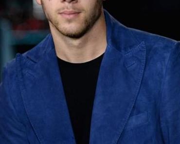 STYLE : Nick Jonas with a Stephen F Royal Blue coat