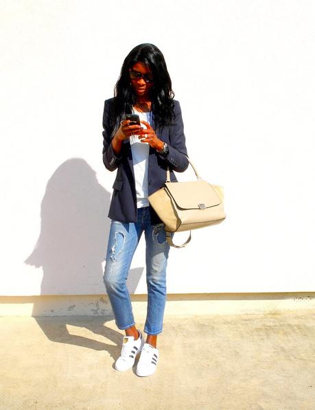 lunettes-marc-jacobs-adidas-supestar-sac-celine-trapeze-jeans-dechire-zara-blazer-mango