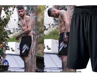 STYLE : Zayn shirtless in Bel-Air