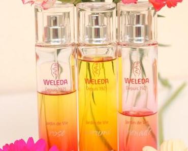 Les eaux naturelles parfumées Jardin de Vie Weleda