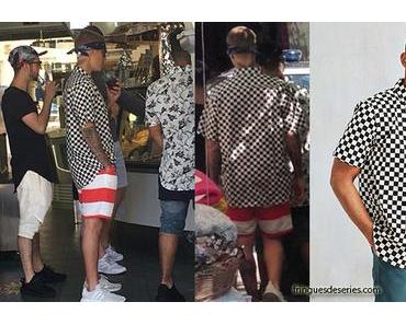 STYLE : Justin Bieber à St Tropez en chemise Vans