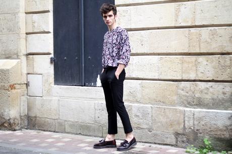 BLOG-MODE-HOMME-STYLE-MASCULIN_Paisley_tunique-ethnique-asos-pantalon-court-pinces-bordeaux-paris-français