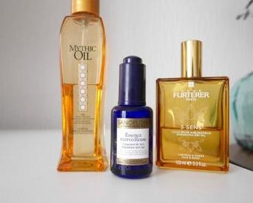 Mes huiles de soin favorites