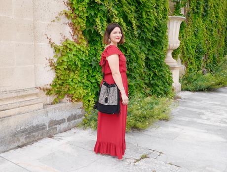 Lady in red