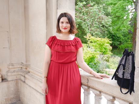 Lady in red