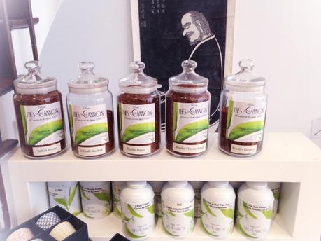 Déjeuner au salon de thé George Cannon