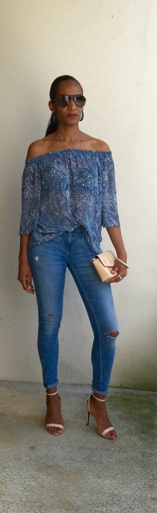 [LOOK] La blouse épaule nue