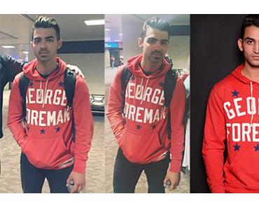 STYLE : Joe Jonas likes George Foreman