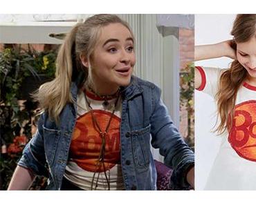 GIRL MEETS WORLD : Maya with a Bowie print t-shirt in s3ep7