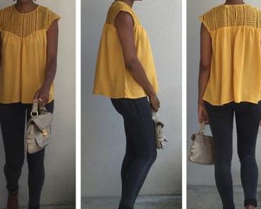 [LOOK] La blouse jaune moutarde