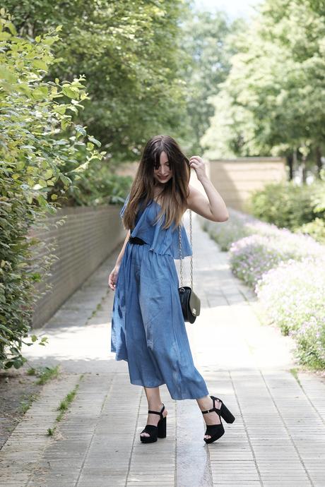 how to wear the denim dress