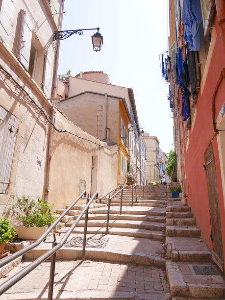 Le quartier du Panier à Marseille