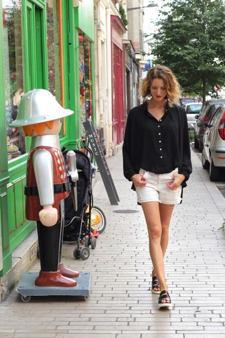 look-short-blanc