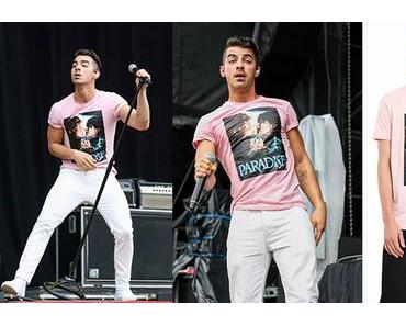 STYLE : Joe Jonas with a Paradis3 tee