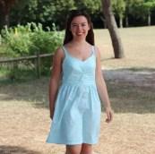 La robe centaurée est sur le blog !