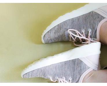 Pink sneakers
