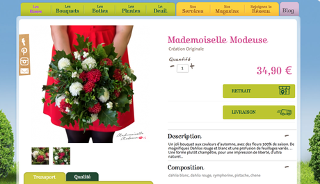 Mademoiselle Modeuse & Le Jardin des Fleurs