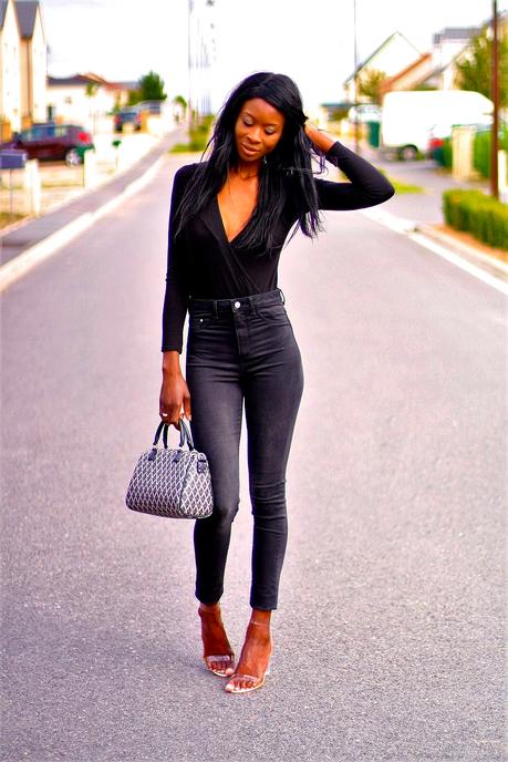 ootd-black-bodysuit-high-waist-jeans-perspex-heels-ikon-lancaster-bag