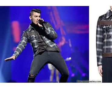 STYLE : Joe Jonas with a Kolor jacket