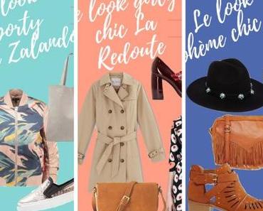 Sélection shopping : 3 looks d’automne à moins de 150 euros