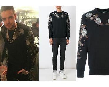 STYLE : Liam Payne in Alexander McQueen sweatshirt