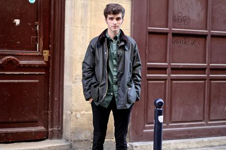 BLOG-MODE-HOMME-VOYAGE-Lifestyle-barbour-bottines-bimatiere-huile-chemise-twill-gant-vert-khaki-bordeaux-paris-style-preppy-chasse - 4