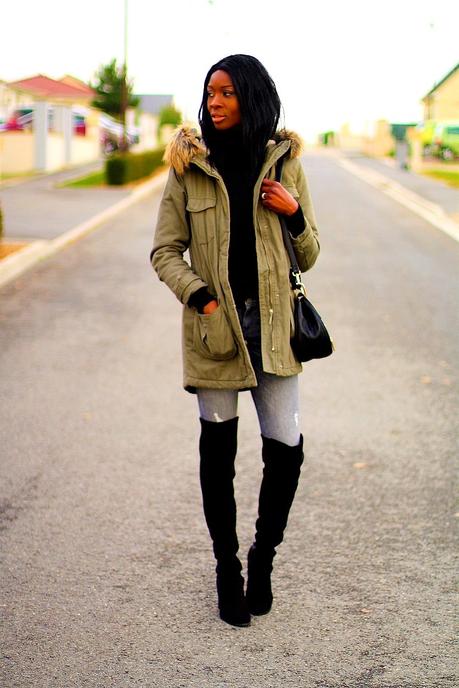 parka-kaki-overknees-chloe-drew-bag-blogger-style