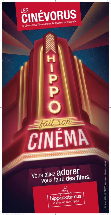 [LOISIRS] Jusqu’au 14 décembre, Hippopotamus  fait son cinéma avec les Cinévorus !