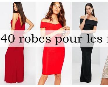 40 robes/combis pour les fêtes + lingerie adaptée of course ;)