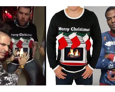 CHRISTMAS 2016 : Lighted Fireplace Ugly Christmas Sweater