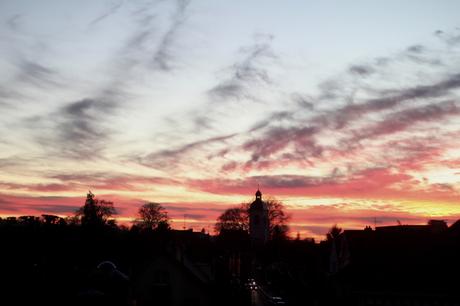 coucher de soleil france centre val de loire