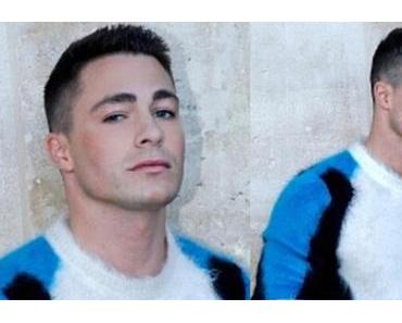 PARIS FASHION WEEK : Colton Haynes chez Louis Vuitton