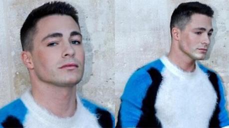 PARIS FASHION WEEK : Colton Haynes chez Louis Vuitton