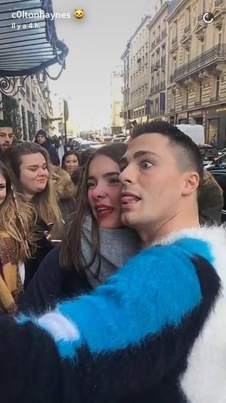 PARIS FASHION WEEK : Colton Haynes chez Louis Vuitton