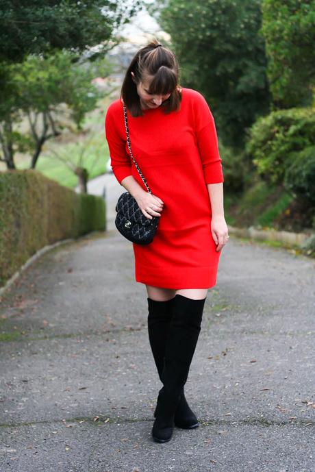 blog-mode-look-robe-rouge-cuissardes-chanel-timeless-blog-mode-toulouse