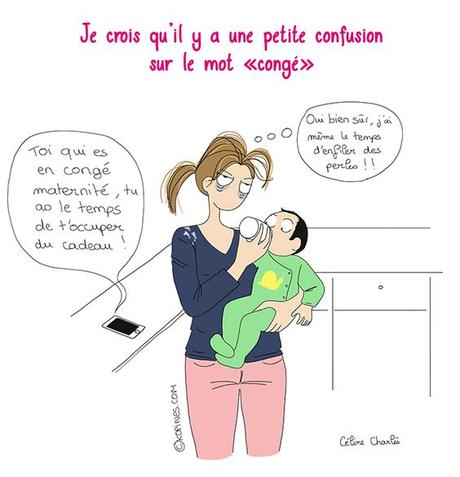 maman qui donne le biberon à son bébé