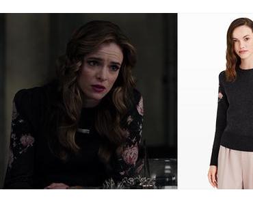 THE FLASH : Caitlin with a Club Monaco sweater in s3ep10
